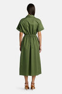 PAPIANO MILITRYGRN DRESS