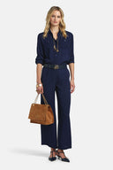 LS -BERSAGLIO BLOUSE SHIRT - OCEAN BLUE