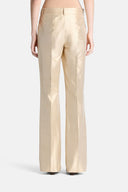 ABAZIA YLW OFF WHT TROUSER