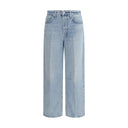 Citizens of Humanity Light Blue Cotton Straight-Leg Jeans