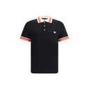 Valentino Black Cotton Polo Shirt