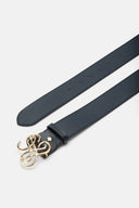 LS -DANVILLE BELT - DARK BLUE 0883/GOLD