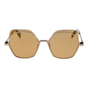 Yohji Yamamoto Gold Unisex Sunglass