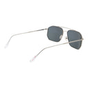 Andy Wolf Silver Men Sunglass