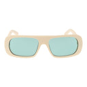 GCDS Cream Unisex Sunglass