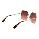 Max Mara Rose Gold Women Sunglass
