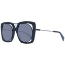 Yohji Yamamoto Black Unisex Sunglass