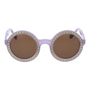 Andy Wolf Purple Unisex Sunglass