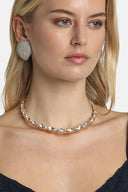 LS -NORIA NECKLACE - NICKEL/GOLD