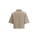 Fendi Chambray cropped Jacket