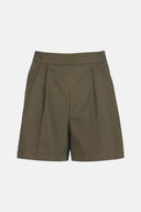 LS -ALTALENA BERMUDA SHORTS - MILITARY GREEN