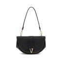 Versace Black Calf Leather Bos Taurus Shoulder Bag