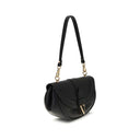 Versace Black Calf Leather Bos Taurus Shoulder Bag
