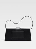 Jacquemus Black  leather Le Bambino Long bag