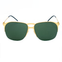 Italia Independent Gold Metal Sunglasses
