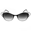 Italia Independent Black Metal Sunglasses