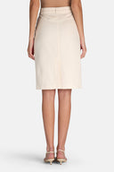 LS -TARGHETTA SKIRT - IVORY