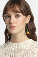 LS -NANDU EARRING - GEOMETRIC/GOLD