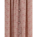 Kristina Ti Half circle Skirt with foliage print