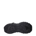 Versace Black Leather Athletic Sneakers