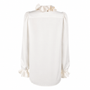 PENSEE RUFFLED COLLAR SHIRT WHITE