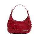 Desigual Red Polyethylene Women Handbag