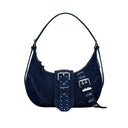 Desigual Blue Cotton Women Handbag