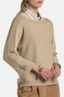 LS -CURATORE PULLOVER - BEIGE