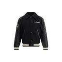 Golden Goose Black Fleece Wool Bomber
