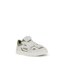 Off-White White Leather Low Top Sneakers