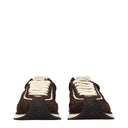 Dolce & Gabbana Brown Fabric Low Top Sneakers