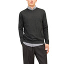 Jack Jones Gray Cotton Sweatshirt
