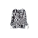 Desigual Black Viscose Blouse