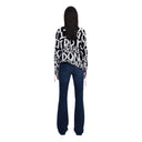 Desigual Black Viscose Blouse