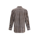 Dsquared² Brown Cotton Pattern Shirt