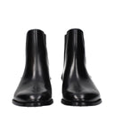 Celine Black Leather Ankle Boots