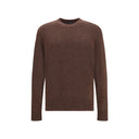 Dolce & Gabbana Brown Fleece Wool Sweatshirt