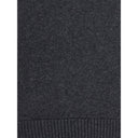 Dolce & Gabbana Gray Fleece Wool Sweatshirt