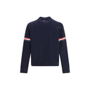 Thom Browne Blue Nylon Sweatshirt