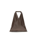 MM6 Brown Polyethylene Handbag
