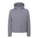 Yes Zee Gray Nylon Jackets & Coat