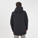 Yes Zee Black Nylon Jackets & Coat