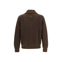 ZEGNA Brown Cashmere Cardigan
