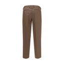 ZEGNA Brown Wool Dress Pants