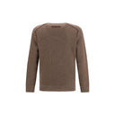 ZEGNA Brown Cashmere Cashmere Sweater