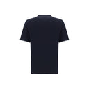 Brunello Cucinelli Blue Cotton T-Shirt