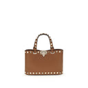 Valentino Garavani Brown Leather Shoulder Bag