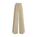 Max Mara Beige Cotton Casual Pants