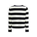 Max Mara Black Fleece Wool Sweatshirt