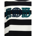 Max Mara Black Fleece Wool Sweatshirt